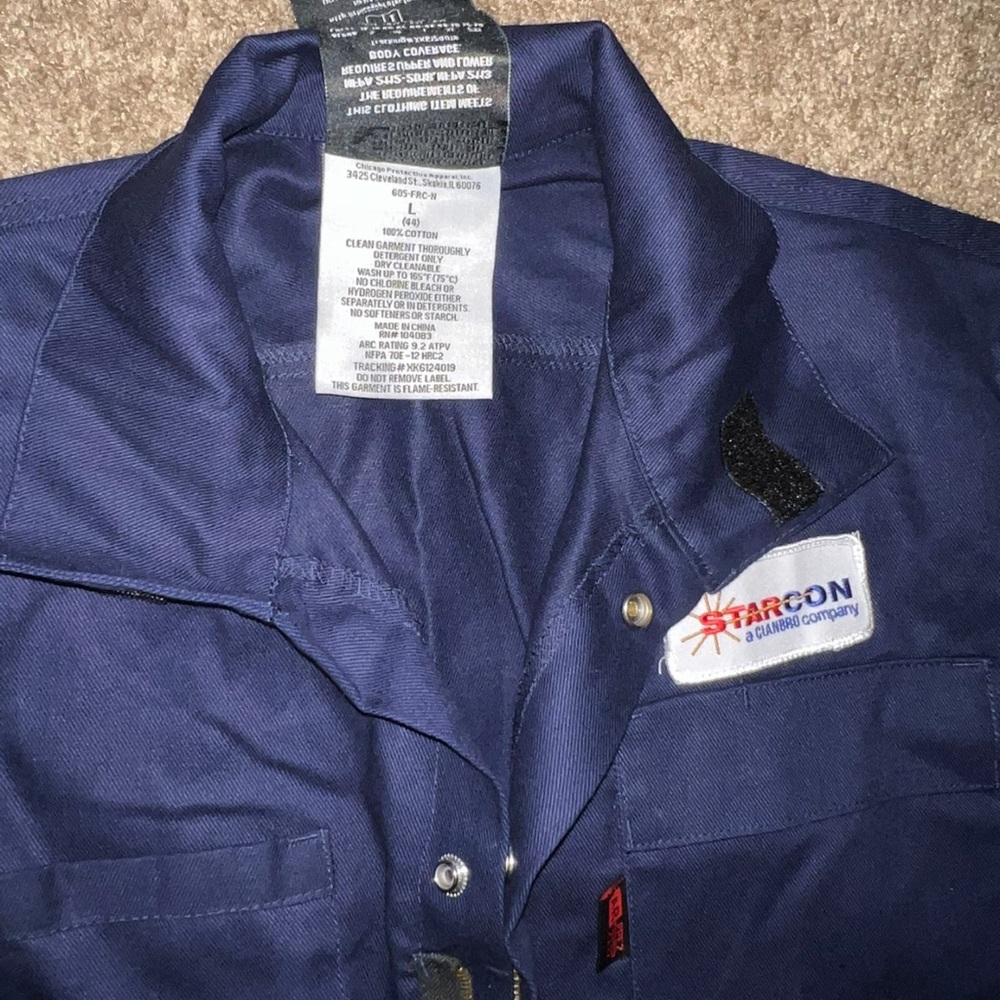 FR Coverall Flame Resistant Indura Brand